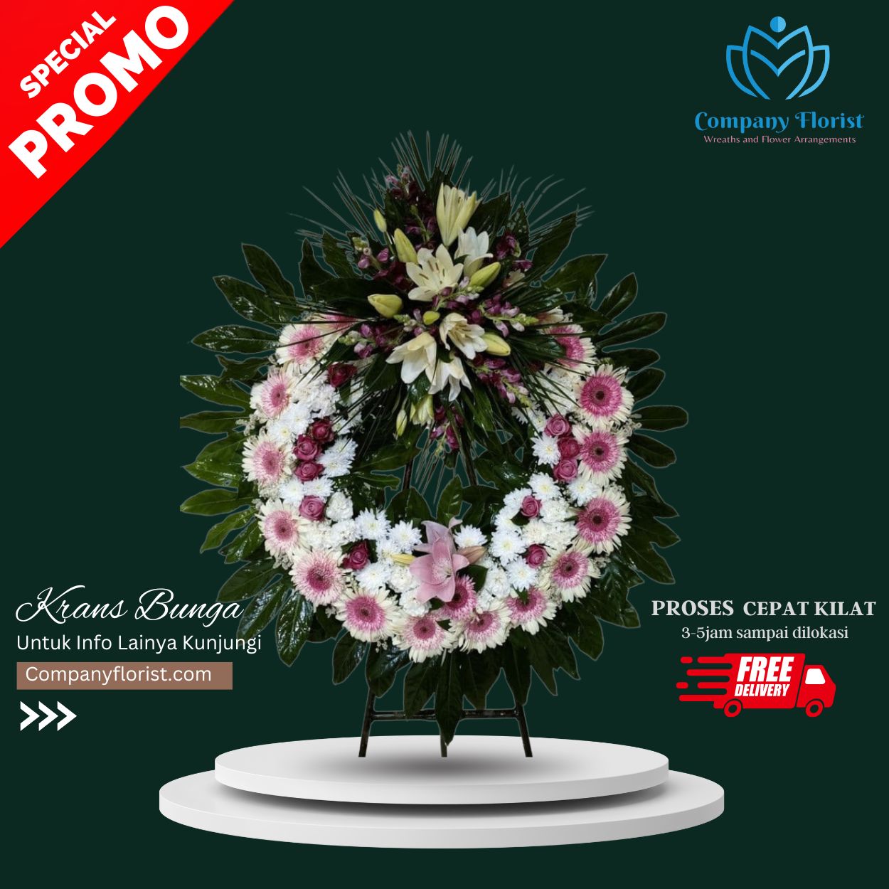 Gentle Remembrance Bloom – Company Florist